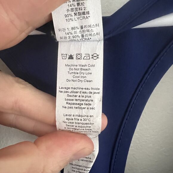 New Balance‎ Women’s Exercise Halter Dress Front Tie Size Small Pockets - Picture 4 of 11